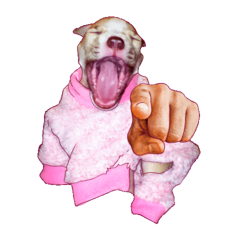 TripVisions giphyupload dog scary perro Sticker