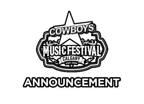 Sticker by Cowboys Music Festival