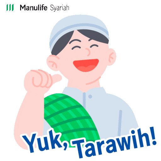 Ramadan Tarawih Sticker by Manulife Indonesia