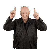 WarnerJeremy excited point exciting pointing up Sticker