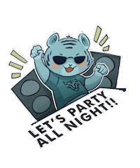 HWgroupIndonesia party dancing drink drunk Sticker