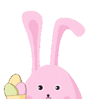 Easter Bunny Luicellas Sticker by Luicella's Ice Cream