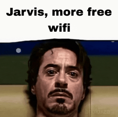 Marvel Free Wifi GIF