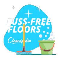 CleanipediaSA home house cleaning mopping Sticker