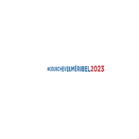 CourchevelMeribel2023 ski alpine skiing courchevel meribel Sticker