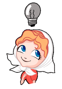 Girl Idea Sticker