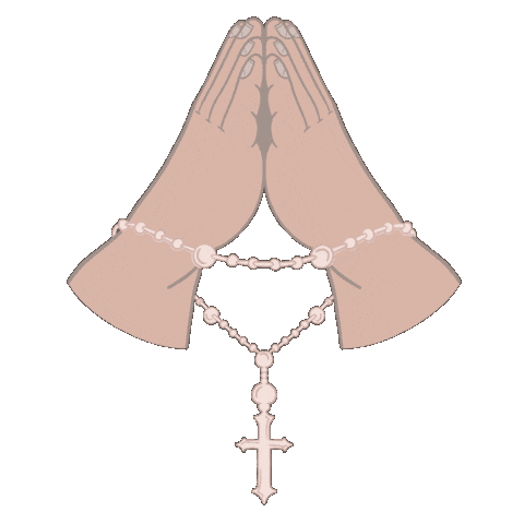 Jesus Praying Sticker