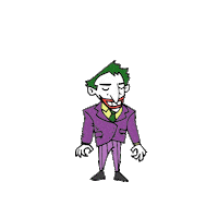 The Joker Art Sticker by GRIPLESS