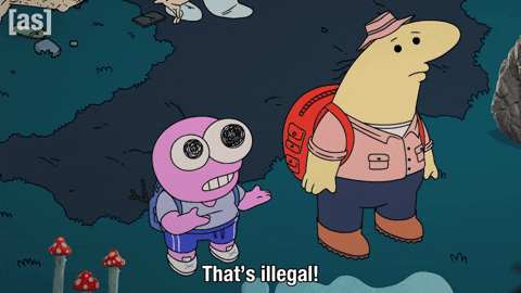 Surprise Shock GIF by Adult Swim