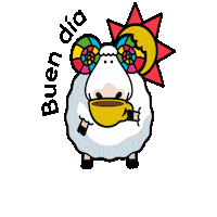 Buen Dia Sticker by Grupo Cimarron