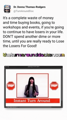 Turn Around Doctor GIF by Dr. Donna Thomas Rodgers