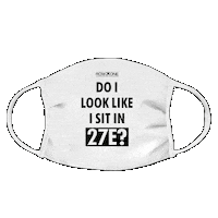 London Mask Sticker by ROWONE