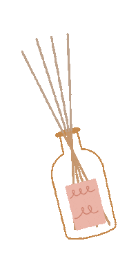 Diffuser Pink Bee Sticker