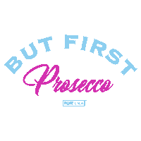 PLNYLALA prosecco plnylala plny lala plny Sticker