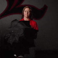 Rain Umbrella GIF by Louisville Cardinals