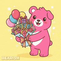 Giving Happy Birthday GIF by BEARISH