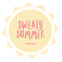 Summer Fitness Sticker by Sweaty Mama