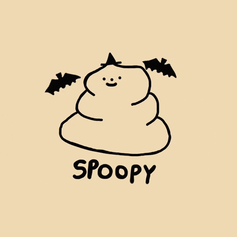 Halloween Poop GIF