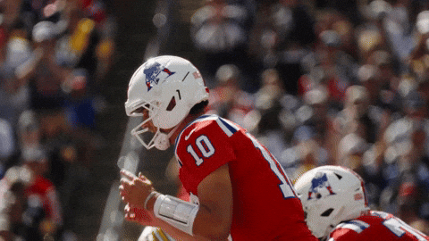 Football Listen GIF by New England Patriots
