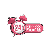 dtf-king pink sticker king clock Sticker