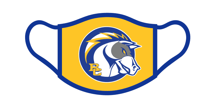 Briar Cliff Mask Sticker by Briar Cliff University