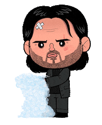 Keanu Reeves Popcorn Sticker by Lionsgate