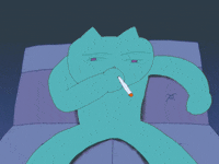 Cat Mood GIF by Mekamee