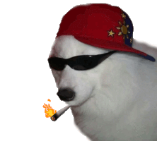 dog Sticker by namslam