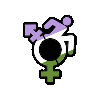 rebirthgarments gay pride queer trans Sticker