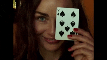 Card Game Reaction GIF by Zella Day