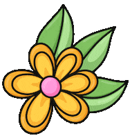 Summer Flower Sticker by Nora Fikse