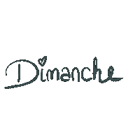 sandradeoliveiraf texte dimanche semaine sdof Sticker