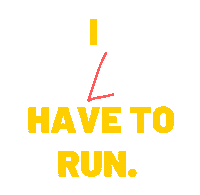 Runfastsipslow Sticker by Run Sweat Sip