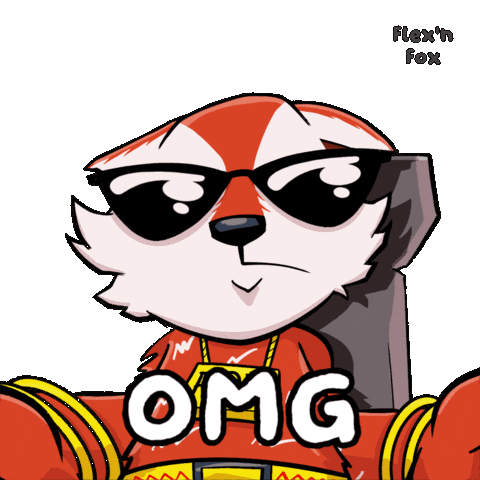 Fox Omg Sticker by VeeFriends