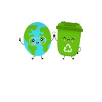 Recycling Tierra Sticker by Convivencia MuniGuate