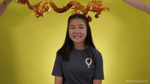 Chinese New Year Girl GIF by Children's Miracle Network Hospitals