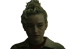 Julia Garner Neon Rated Sticker by NEON