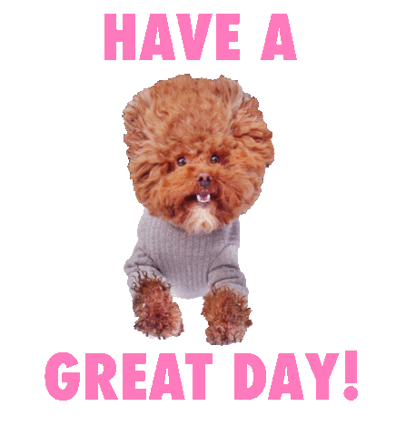 Dog Hello Sticker