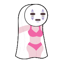 Spirited Away Bikini Sticker by 100% Soft