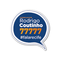Vereador Rodrigo Sticker by Augusto Coutinho 7777
