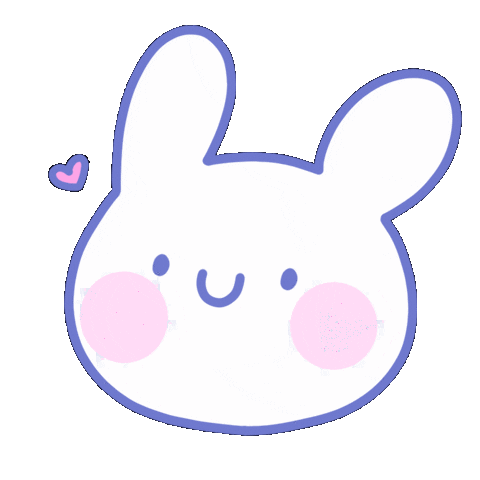 Bunny Love Sticker by paulapastela