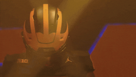 Go Blue Michigan Football GIF by Michigan Athletics