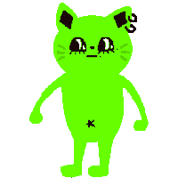 Stand Up Waiting Sticker