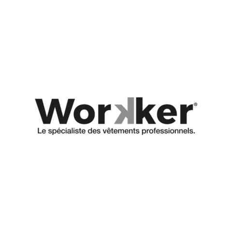 workker clothing workwear work wear workker Sticker