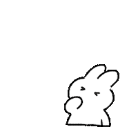 Rabbit うさぎ Sticker