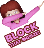 block bwp Sticker