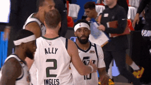Best Friends Laughing GIF by NBA