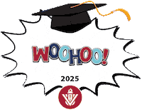 Viterbo Commencement 2025 Sticker by Viterbo University