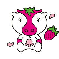 Pink Friend Sticker by Cute Little Club