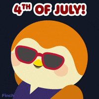 Independence Day Celebration GIF by Finch Care